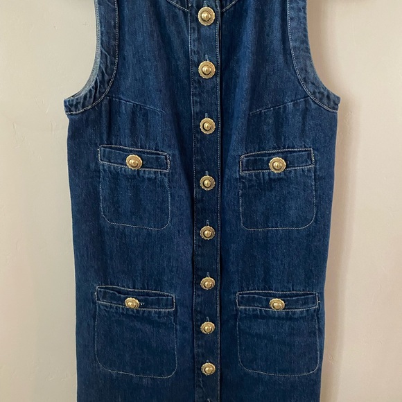 Reformation Tropez Mini Denim Dress - Picture 2 of 7